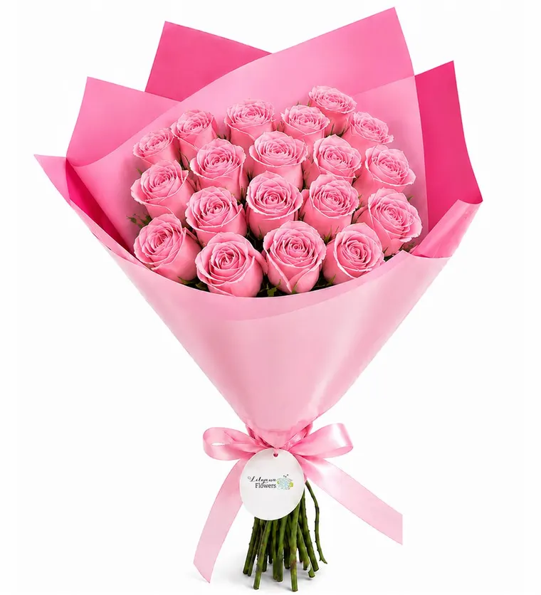 Premium Pembe Gül Buketi - Amasya çiçek siparişi